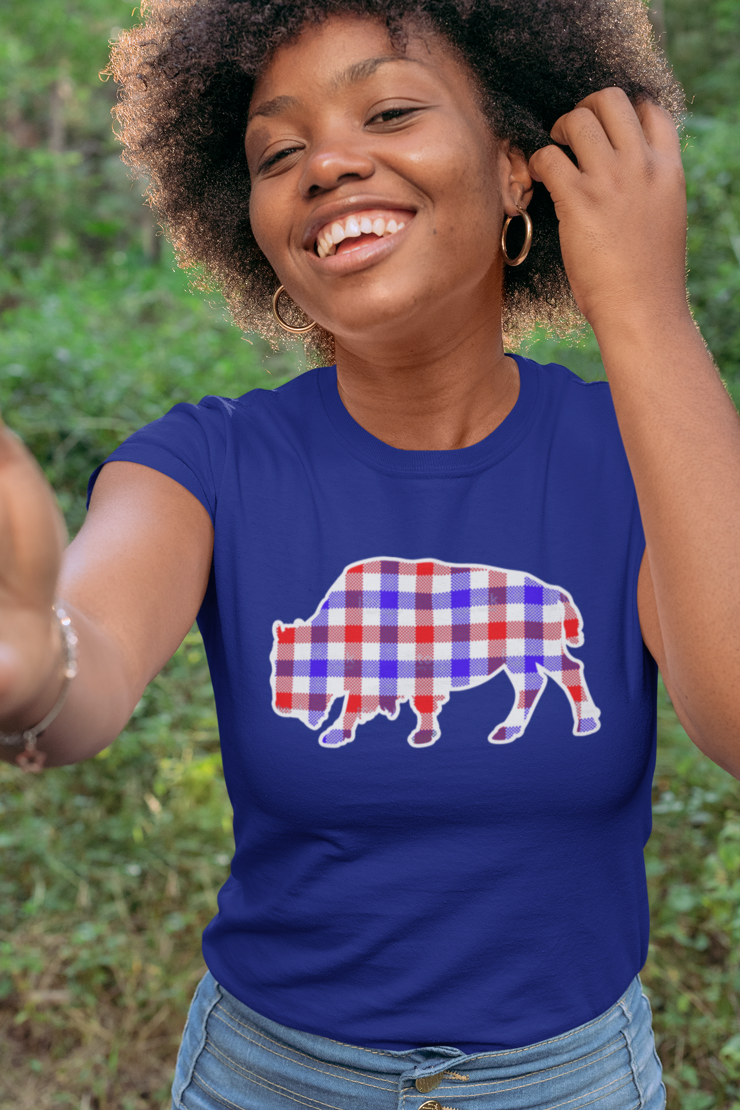 The Plaid Buffalo Bills Colorway Tee