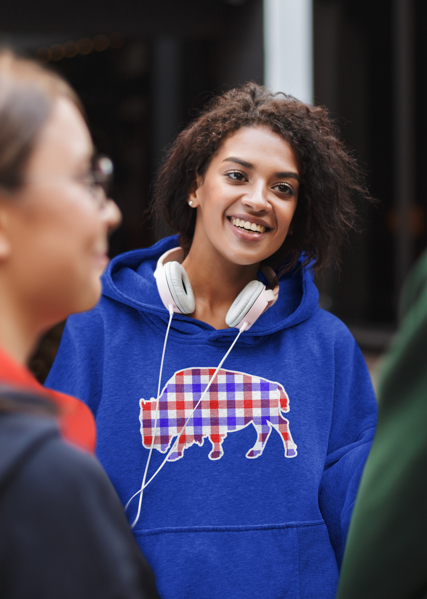 The Plaid Buffalo Bills Colorway Hoodie