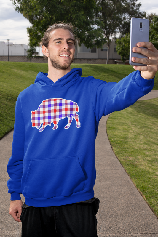 The Plaid Buffalo Bills Colorway Hoodie