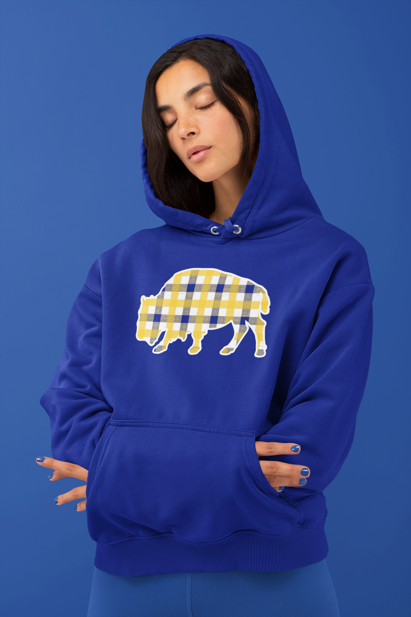 The Plaid Buffalo Sabres Colorway Hoodie